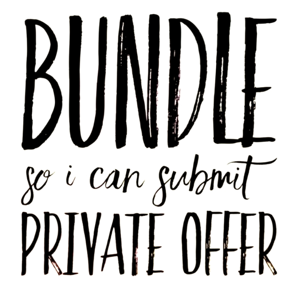 Bundle for best deals!